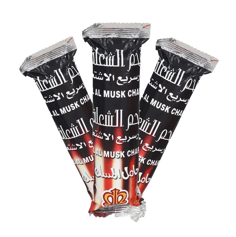 Fast-Lighting Charcoal for Incense | 30 Tablets | Easy & Instant Ignition | 45-Mins Clean Burn | Spark-Free | 33mm Tablets from Al-Shola - Image 1